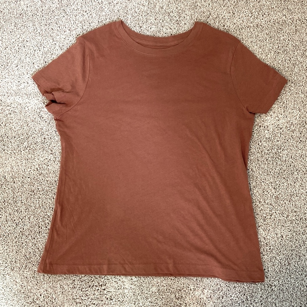 A New Day • Brown Short Sleeve T Shirt